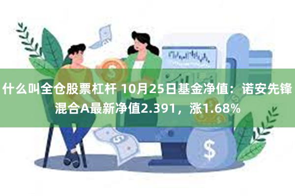 什么叫全仓股票杠杆 10月25日基金净值：诺安先锋混合A最新净值2.391，涨1.68%