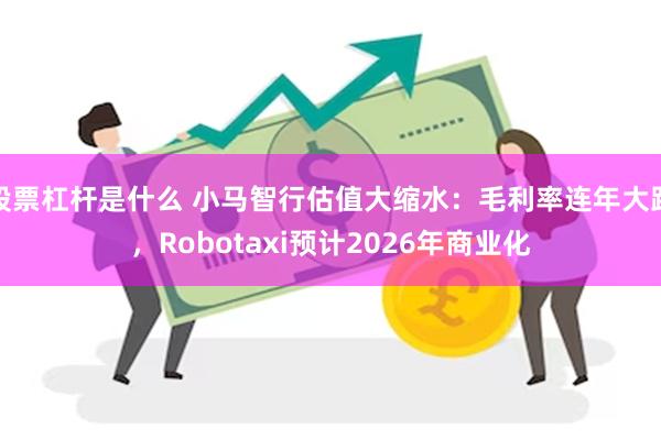 股票杠杆是什么 小马智行估值大缩水：毛利率连年大跌，Robotaxi预计2026年商业化